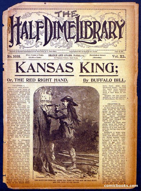 Beadle's Half Dime Library No. 1038