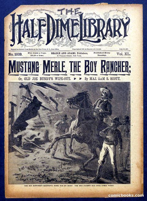 Beadle's Half Dime Library No. 1039