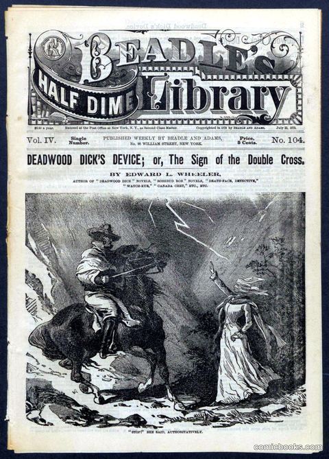 Beadle's Half Dime Library, No. 104