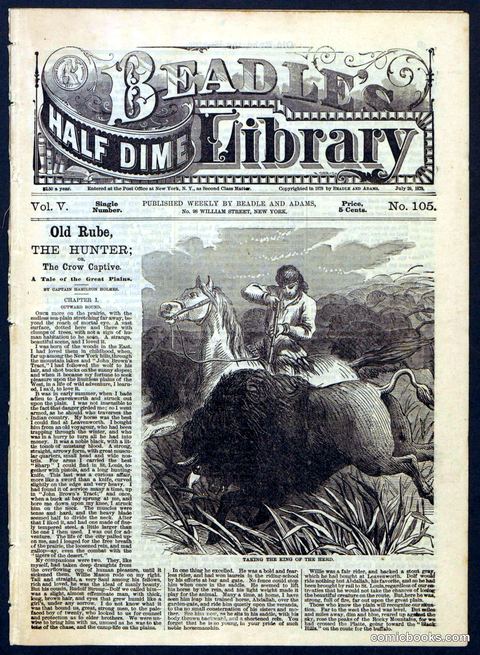 Beadle's Half Dime Library No. 105