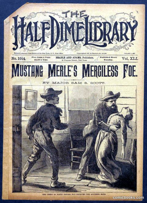 Beadle's Half Dime Library No. 1054