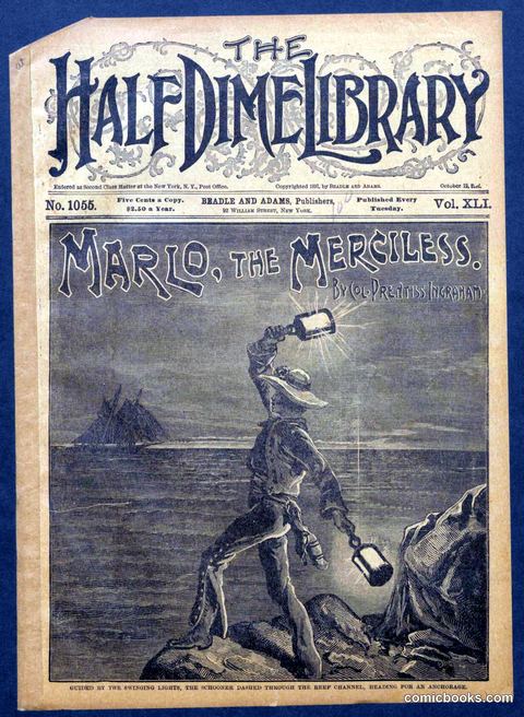 Beadle's Half Dime Library No. 1055