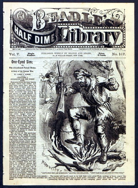 Beadle's Half Dime Library No. 107