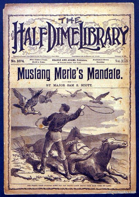 Beadle's Half Dime Library No. 1074