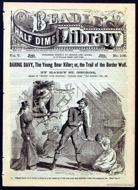 Beadle's Half Dime Library, No. 108