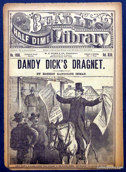 Beadle's Half Dime Library No. 1096
