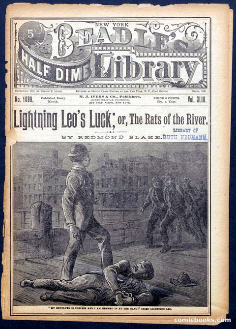 Beadle's Half Dime Library No. 1099