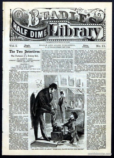 Beadle's Half Dime Library No. 11