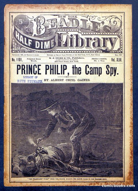 Beadle's Half Dime Library No. 1101