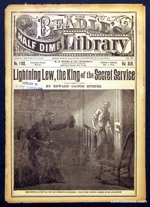 Beadle's Half Dime Library No. 1103