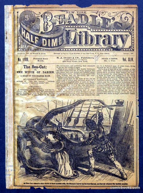 Beadle's Half Dime Library No. 1109