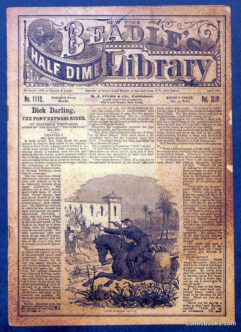 Beadle's Half Dime Library No. 1112