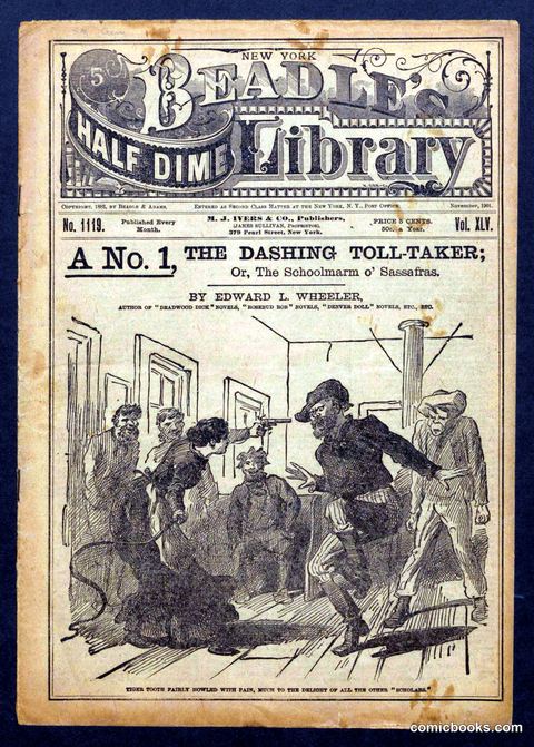 Beadle's Half Dime Library No. 1119