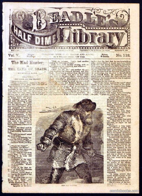 Beadle's Half Dime Library No. 112