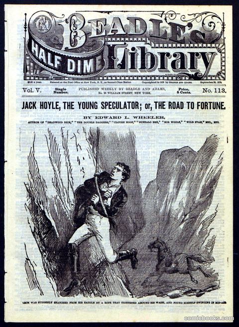 Beadle's Half Dime Library, No. 118