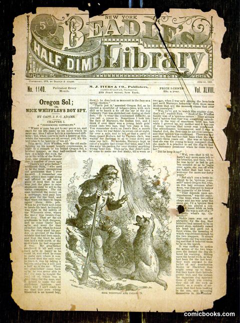 Beadle's Half Dime Library, No. 1140