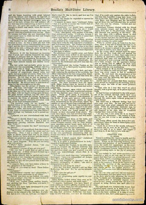 Beadle's Half-Dime Library No. 1142
