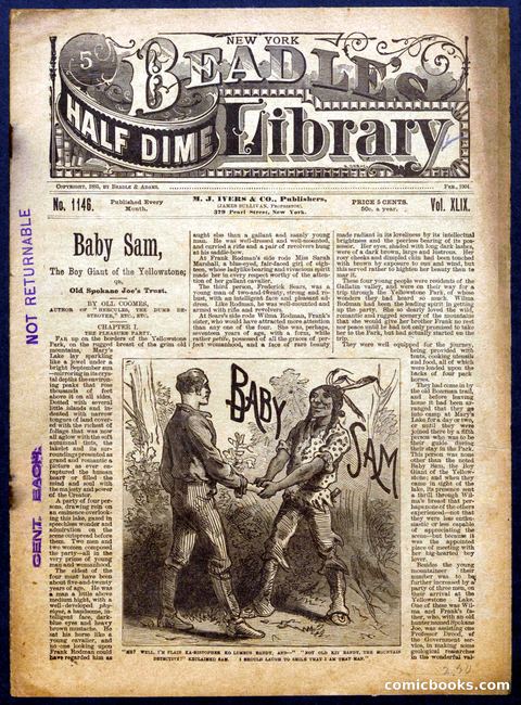 Beadle's Half Dime Library No. 1146