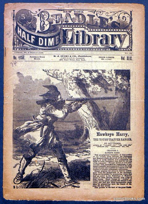 Beadle's Half Dime Library No. 1155