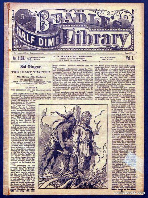 Beadle's Half Dime Library No. 1158