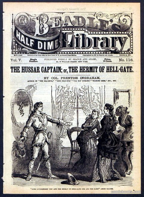 Beadle's Half Dime Library No. 116
