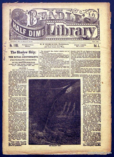 Beadle's Half Dime Library No. 1165