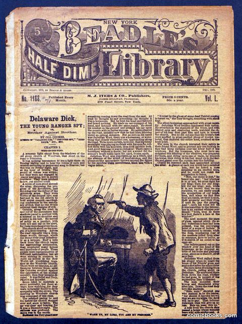 Beadle's Half Dime Library No. 1168