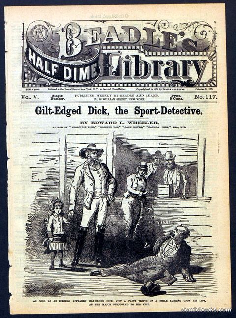 Beadle's Half Dime Library, No. 117