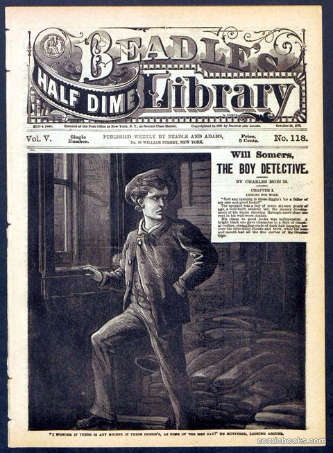 Beadle's Half Dime Library, No. 118