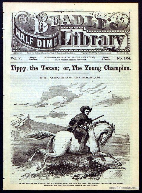 Beadle's Half Dime Library No. 124