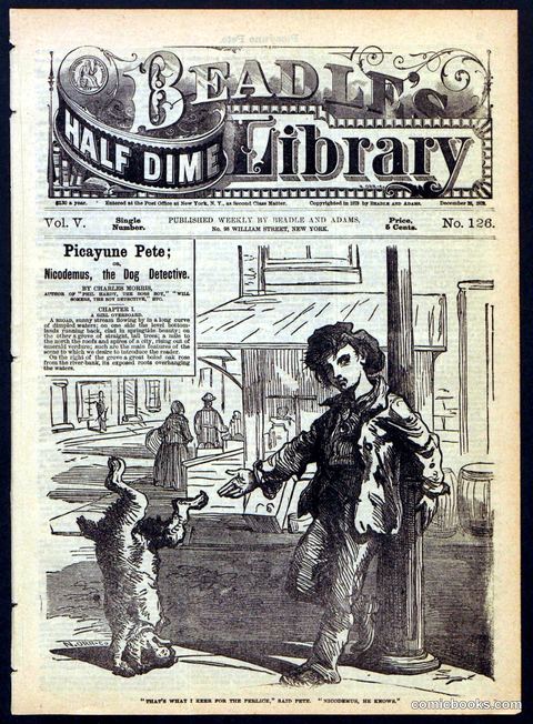 Beadle's Half Dime Library, No. 126