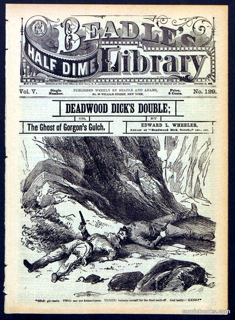 Beadle's Half Dime Library, No. 129