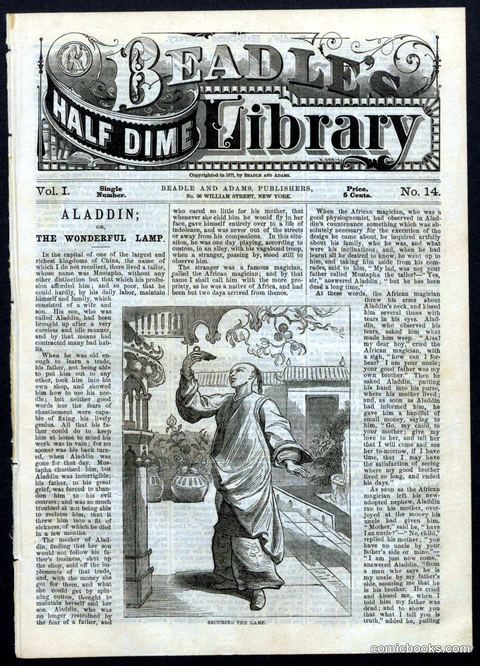 Beadle's Half Dime Library, No. 14