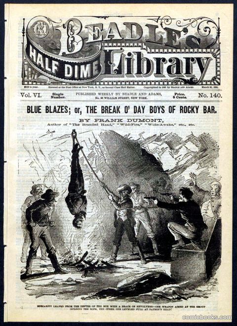 Beadle's Half Dime Library, No. 140