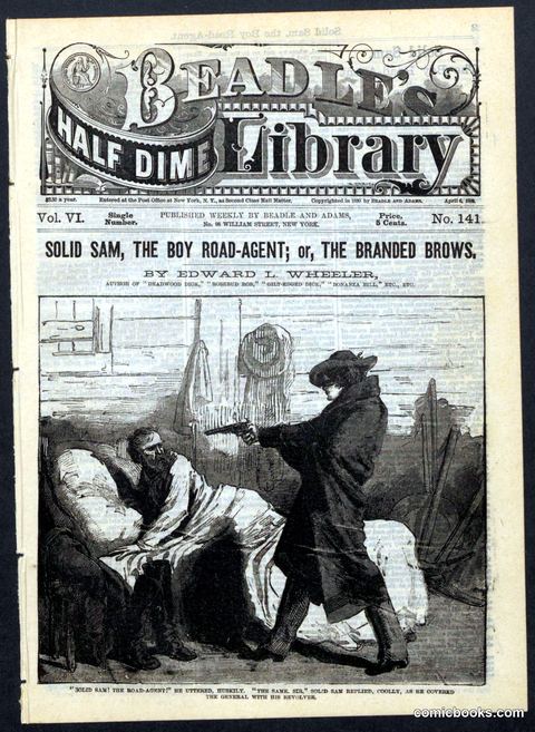 Beadle's Half Dime Library, No. 141