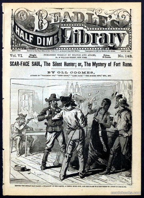 Beadle's Half Dime Library, No. 143