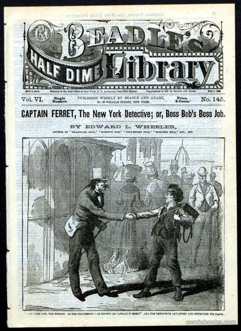 Beadle's Half Dime Library, No. 145