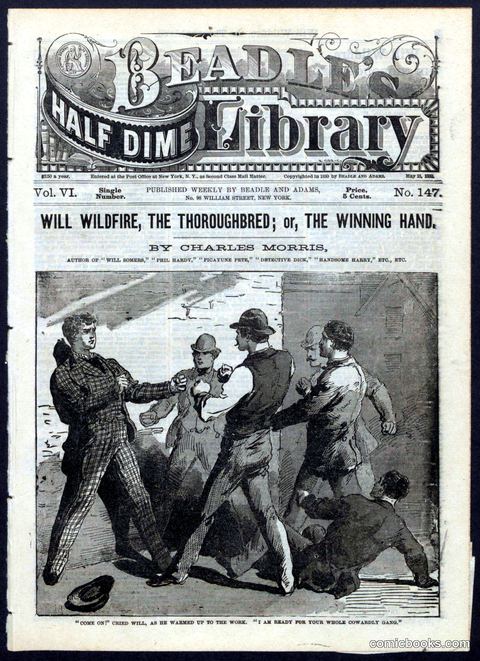 Beadle's Half Dime Library, No. 147