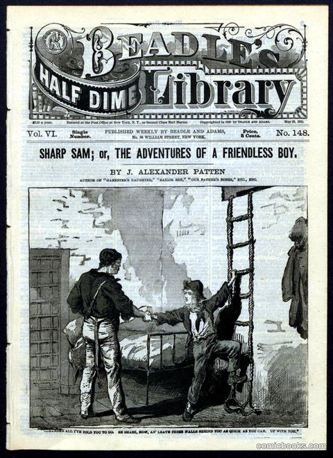 Beadle's Half Dime Library, No. 148