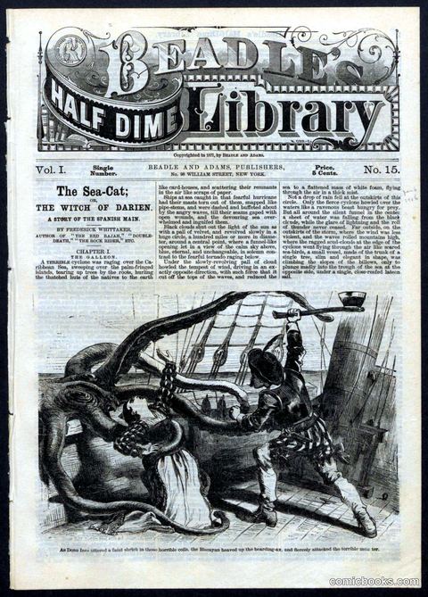 Beadle's Half Dime Library, No. 15