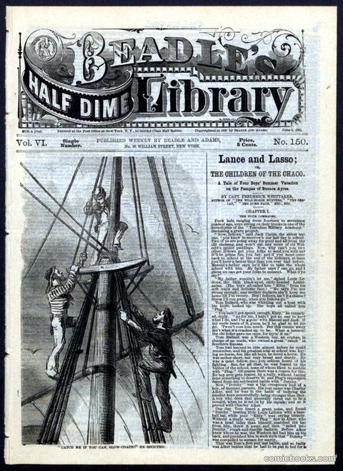 Beadle's Half Dime Library, No. 150