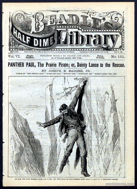 Beadle's Half Dime Library No. 151
