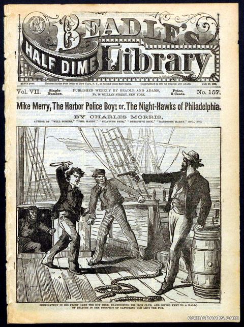 Beadle's Half Dime Library, No. 157