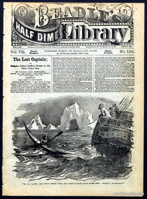 Beadle's Half Dime Library, No. 159