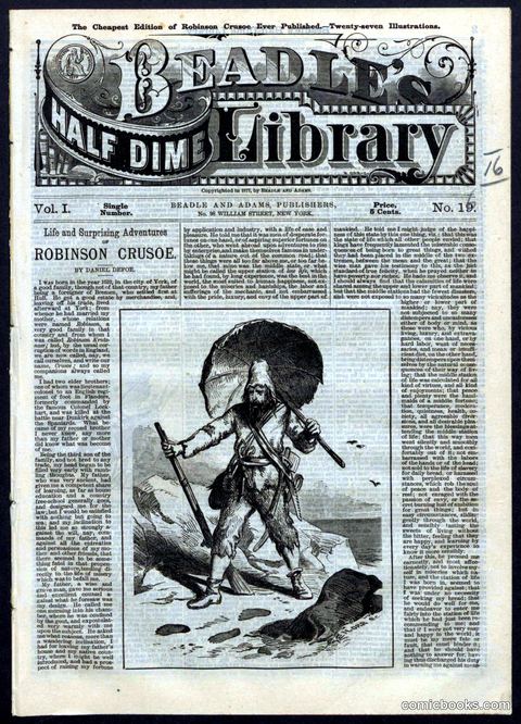 Beadle's Half Dime Library, No. 16