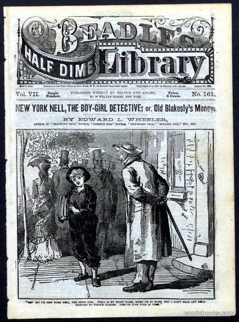 Beadle's Half Dime Library No. 161