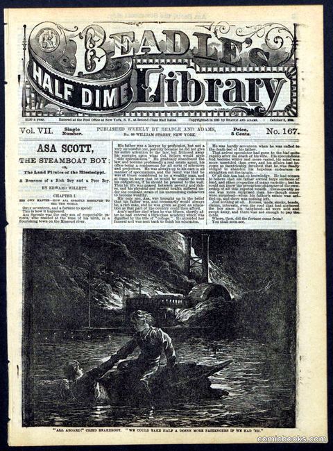Beadle's Half Dime Library No. 167