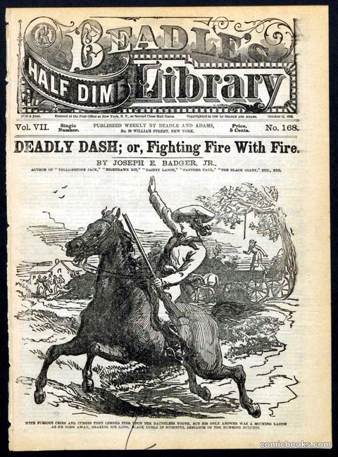 Beadle's Half Dime Library No. 168