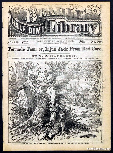 Beadle's Half Dime Library, No. 169