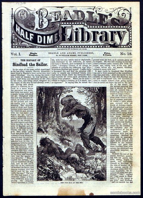 Beadle's Half Dime Library, No. 18
